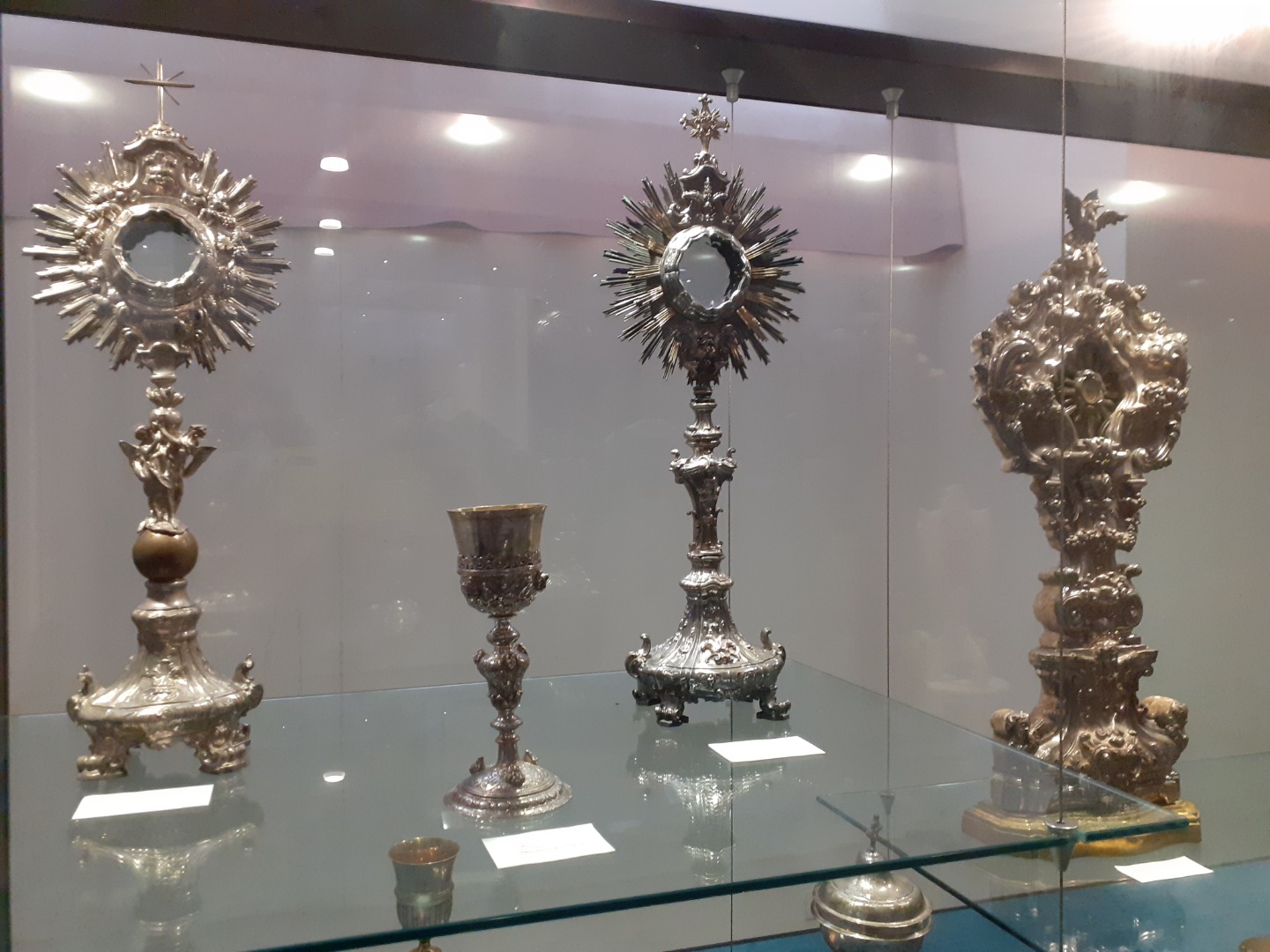 Ostensori in argento -XVII secolo